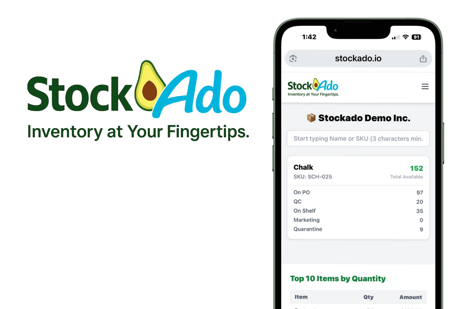 Stockado Mobile Inventory